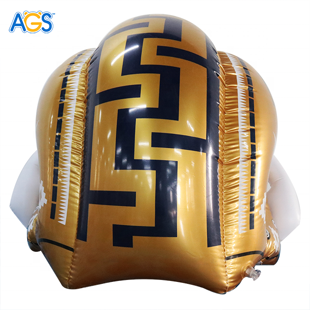 Inflatable Pet fence inflatable Football helmet inflatable PVC rugby helmet for party toys for kids and adults