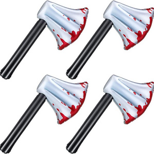 Halloween Inflatable Axe Prop Inflatable Hatchet Costume Accessory for Party Decoration Funny Horror Props