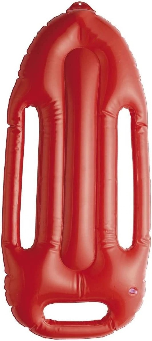 Lifeguard Inflatable Floating Prop Red Guard Rescue Costume Ball Decorations Man & Woman Pool Fancy Dress Accessory