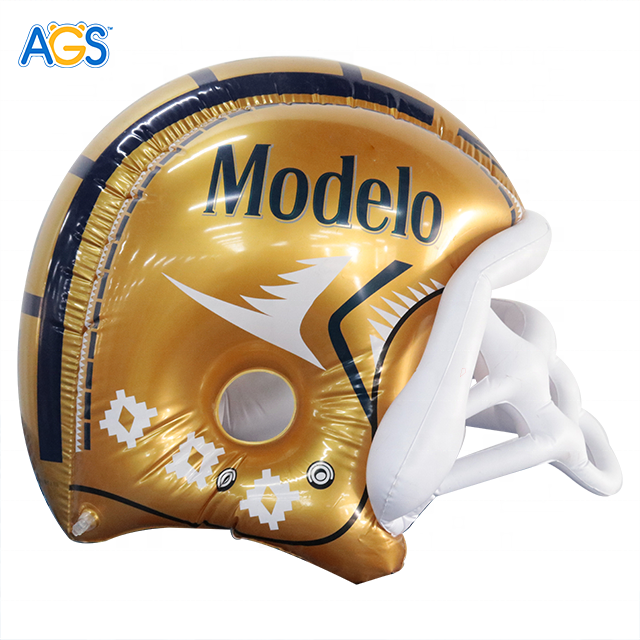 Inflatable Pet fence inflatable Football helmet inflatable PVC rugby helmet for party toys for kids and adults