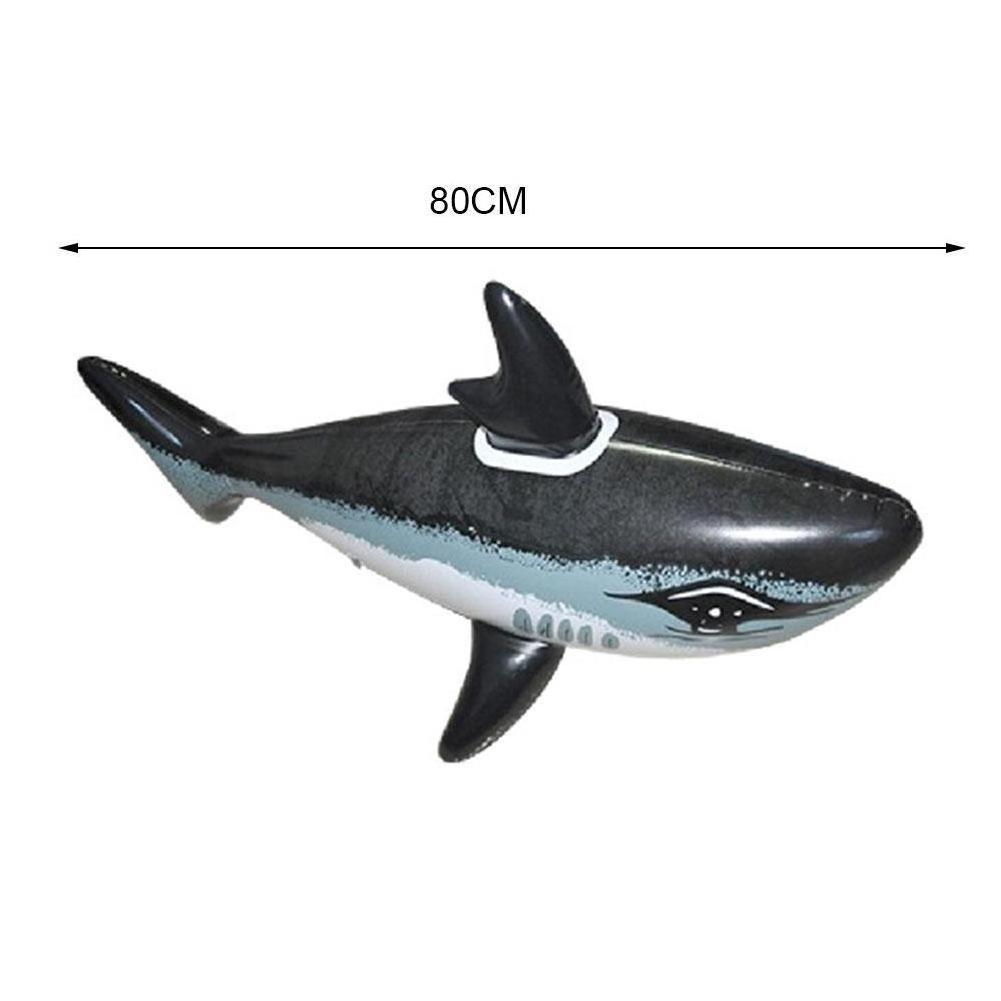 Other Toys Swimming Pool Floating Inflatable Killer Whale Sea Animal Cognitive Toys for Children Education