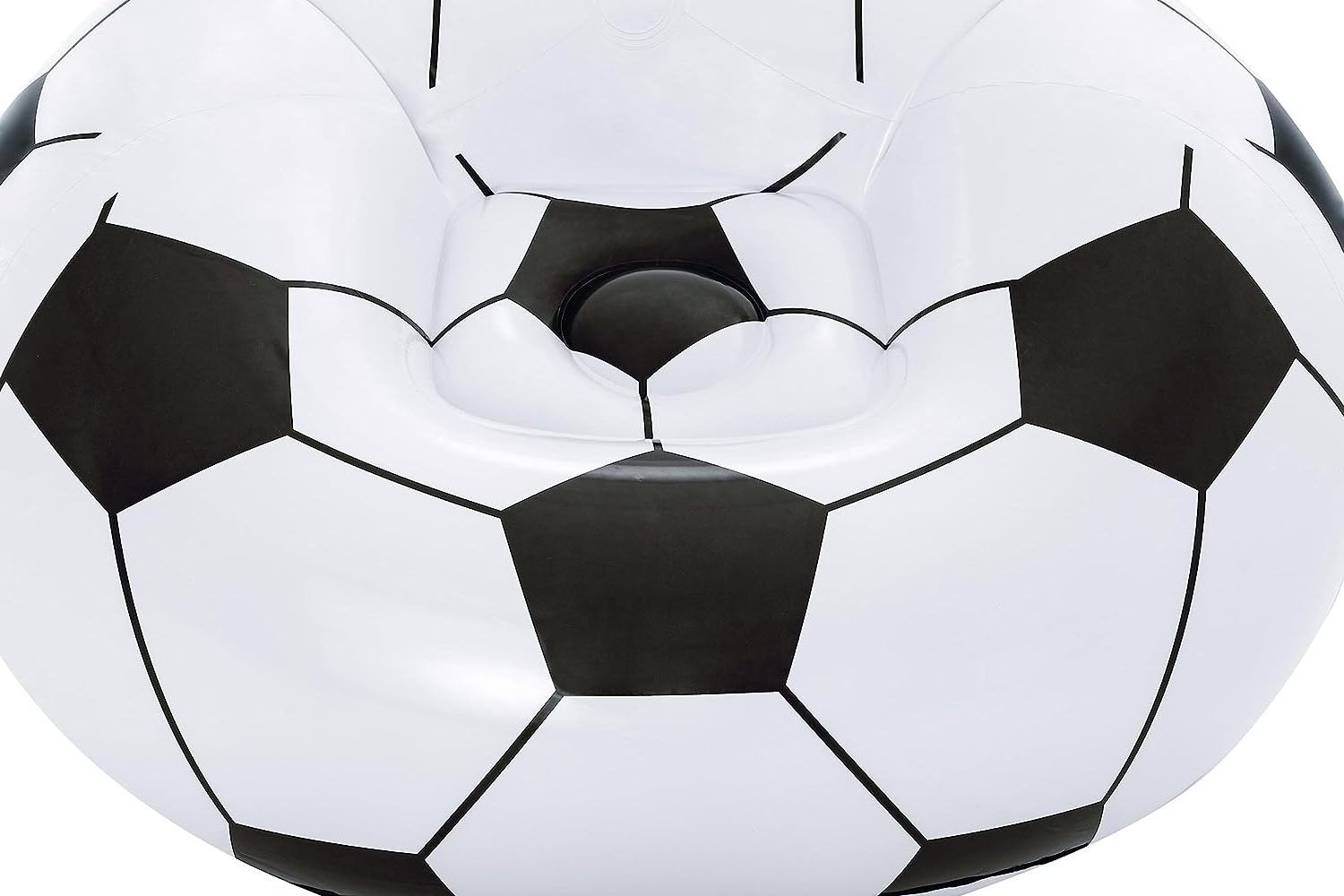 Soccer Ball Inflatable Chair for Football Game Inflatable Sofa for Kids Adults Comfortable & Portable Blow Up for Outdoors