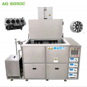 industrial long ultrasonic washing cleaner machine for filter cylinder rim wheel engine cylinder turbine spare parts