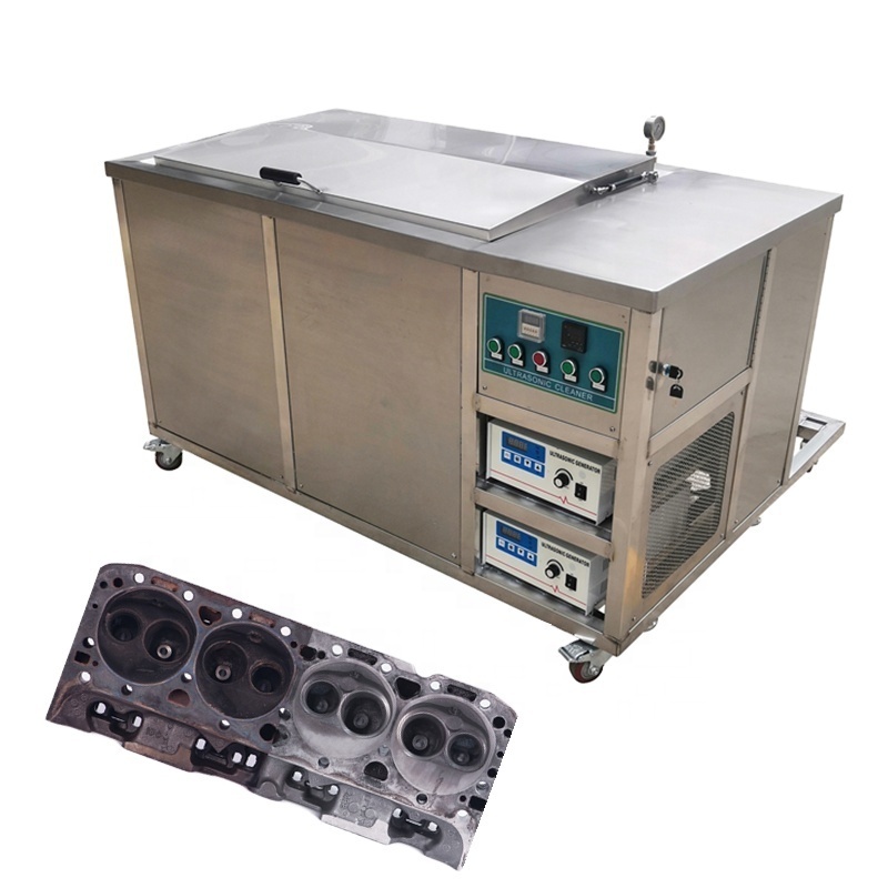 industrial long ultrasonic washing cleaner machine for filter cylinder rim wheel engine cylinder turbine spare parts