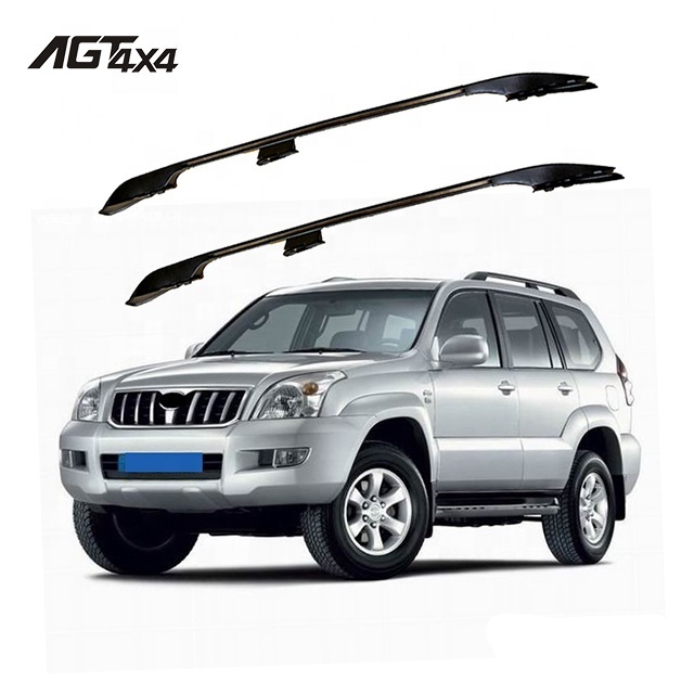 AGT4X4 Car Roof RAIL Aluminium Roof bar FOR Toyota Prado FJ120 2003-2009 Auto Accessories Roof Rack