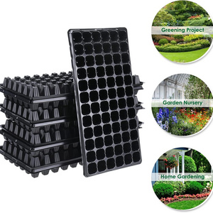 Plant Growing Seedling Tray 200 Cell Vegetable Seed Germination Tray Carton Box Plastic Tree Tray Ten Cell Plug 500 Not Coated