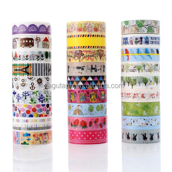 Wholesale washi tape cheap masking tape for DIY decoration