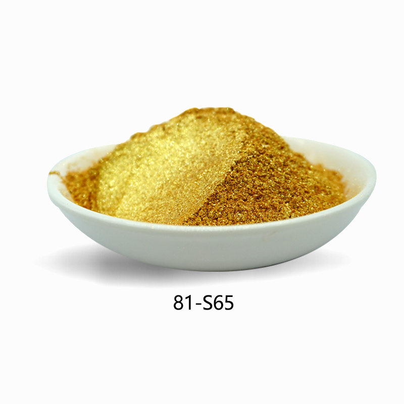 High quality super sunlight sparkling gold pearl powder pigment for ink paint and coating