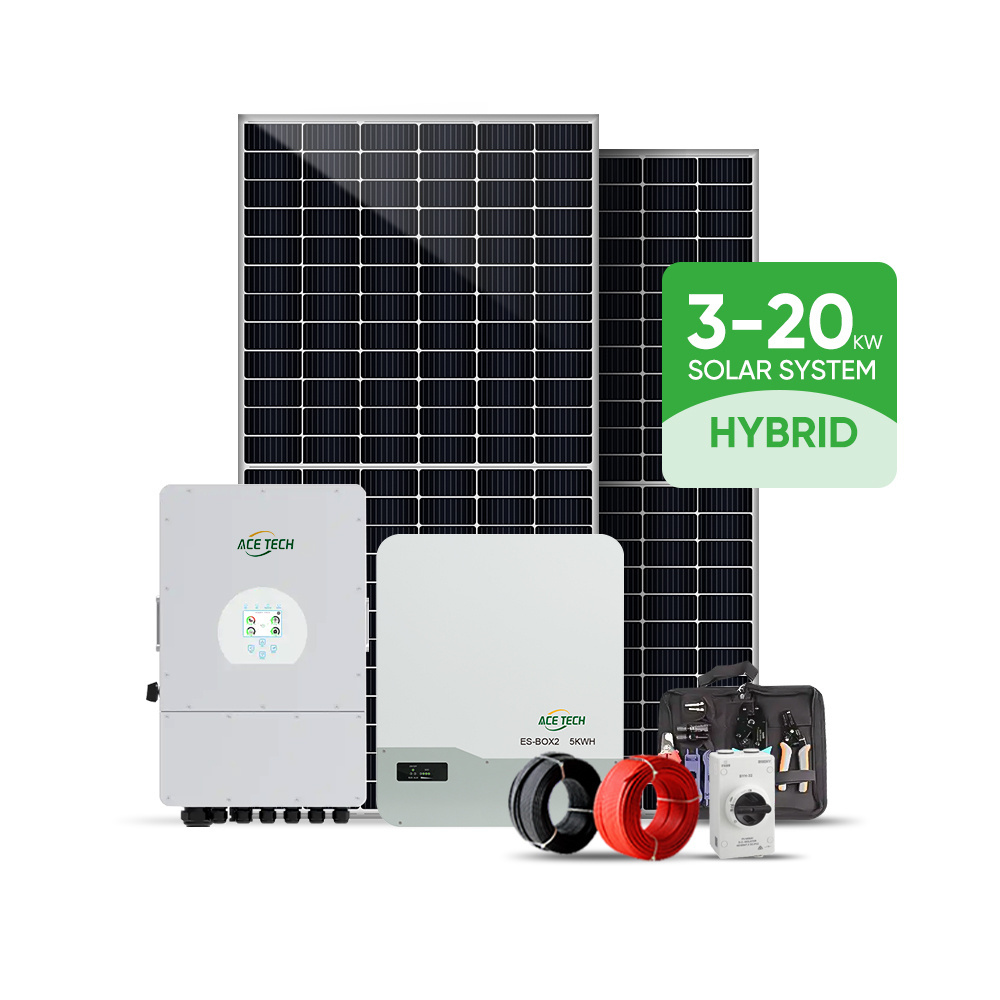 Hybrid Battery Backup Home Energy Storage System Solar Best Solar Panel Kit For Shed