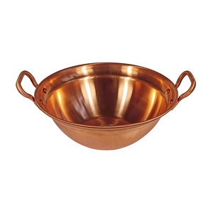 99.9%copper Reasonably Designed Eco Friendly Cookware Hot-Selling Copper Hot Pot For Kitchen Use