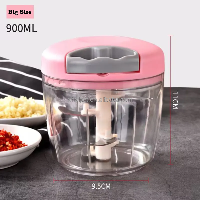 Multifunctional Kitchen Accessories Mini Meat Grinder And Onion Garlic Chopper Masher