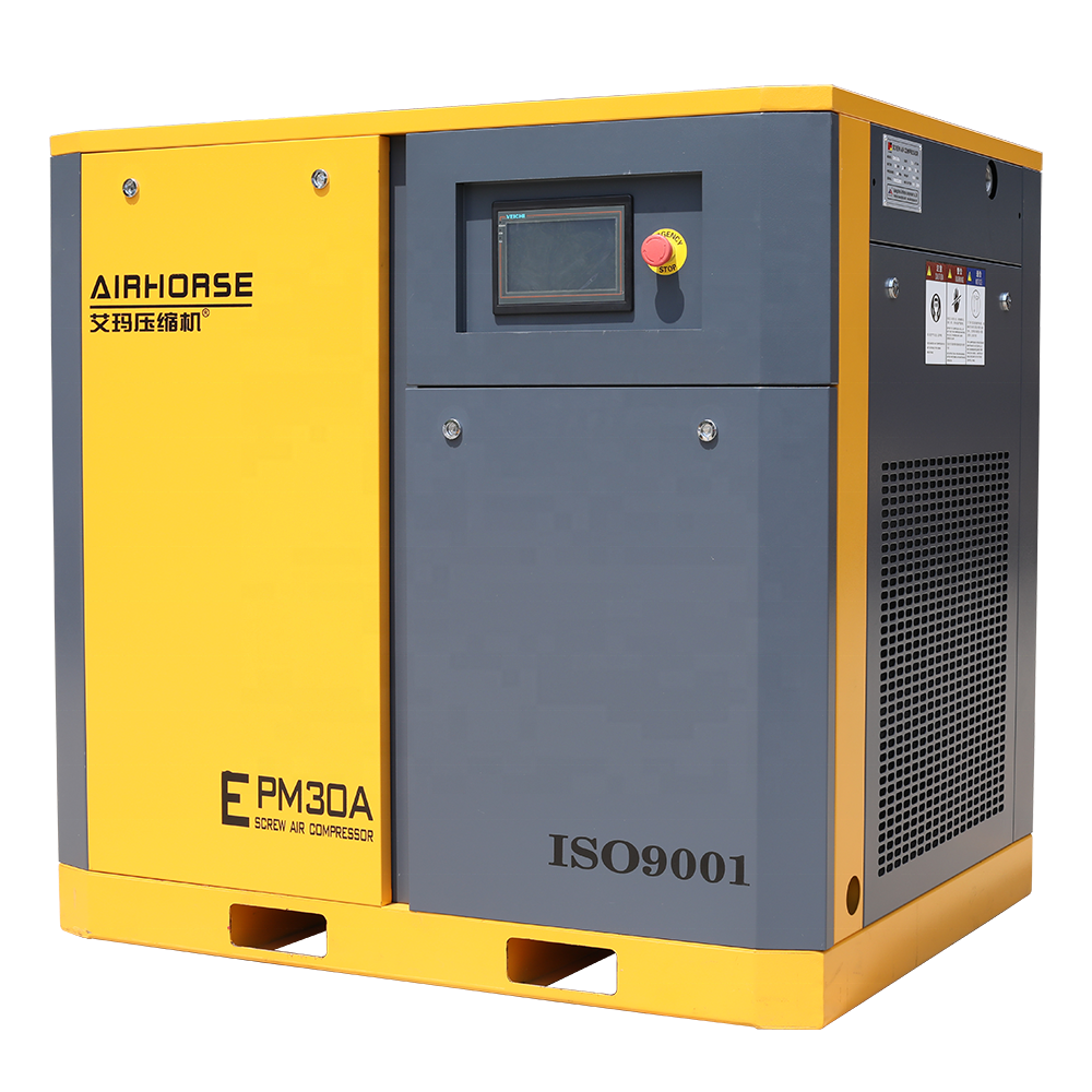 CE Certification Screw Air Compressor 30KW 40HP 8bar Energy Saving 4.5-5.0m3/min 116 psi PM VSD Compressors