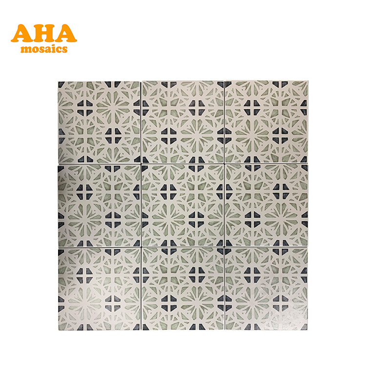 Cheap Price Spanish Bathroom Tile 200x200 mm Full Body Ceramic Porcelain Floor Tile