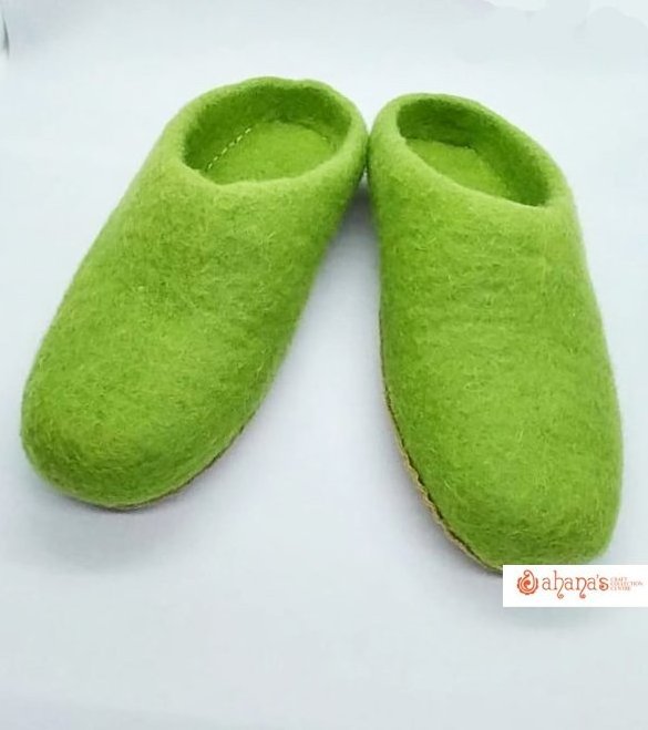 Indoor Wear Fashion Felt Shoes & Slippers Handmade in Nepal