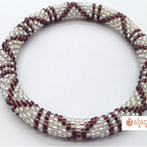 Made in Nepal Custom Beaded Bracelets- Japanese Seed Bead Bangles And Bridal Fashion Wear-Top Casual Trendy Bracelet