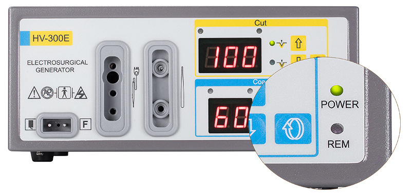 CE approval 100W high frequency electrocautery diathermy machine circumcision electrocautery