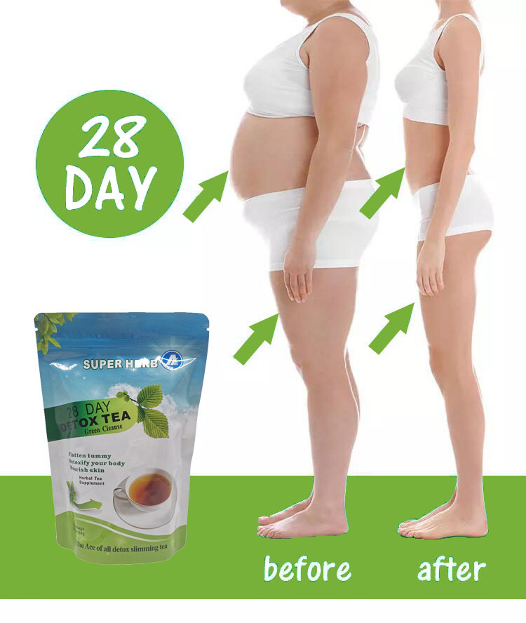 28 Day Weight loss Tea Lotus leaf tea fat burning slimming tea