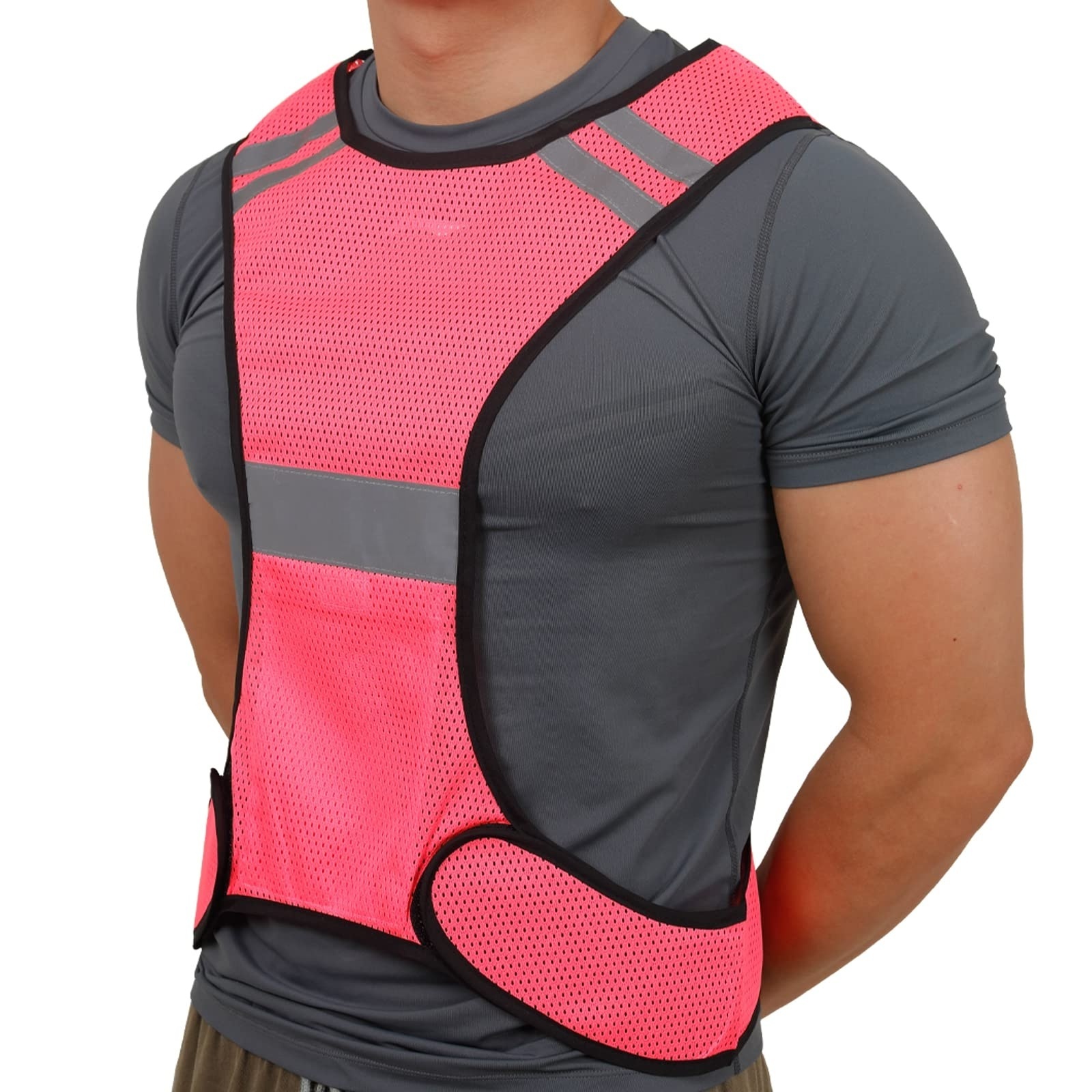 Custom Construction Reflective Vest High Visibility Security  Vest Reflective Gear for Women