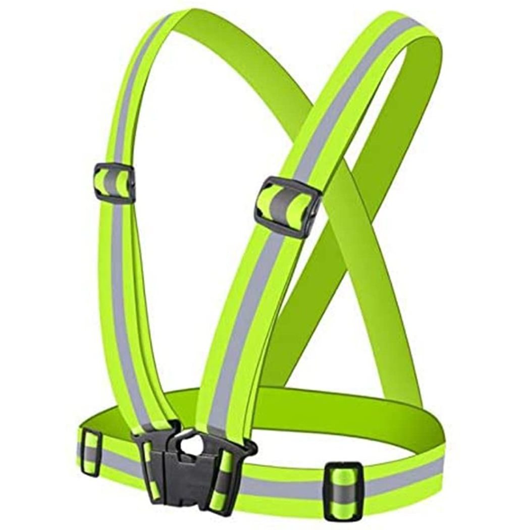 High Visible Reflective Vest with Reflector Bands Reflective Running Gear for Men and Women