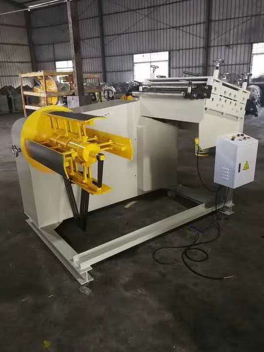 plate sheet Decoiling and straightening machine uncoiler straightener 2 in 1 machine