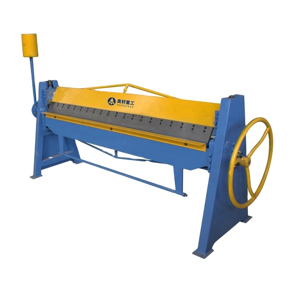 Manual bending machine, cheap price metal sheet manual folding machine