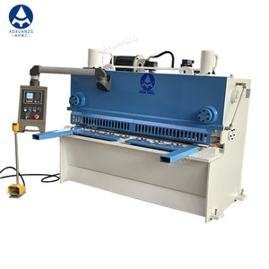 High quality guillotine steel cutting machine CNC hydraulic swing beam shears