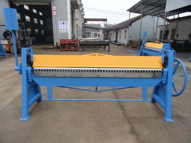 NO POLLUTION hand type sheet metal folding machine manual plate bending machine price