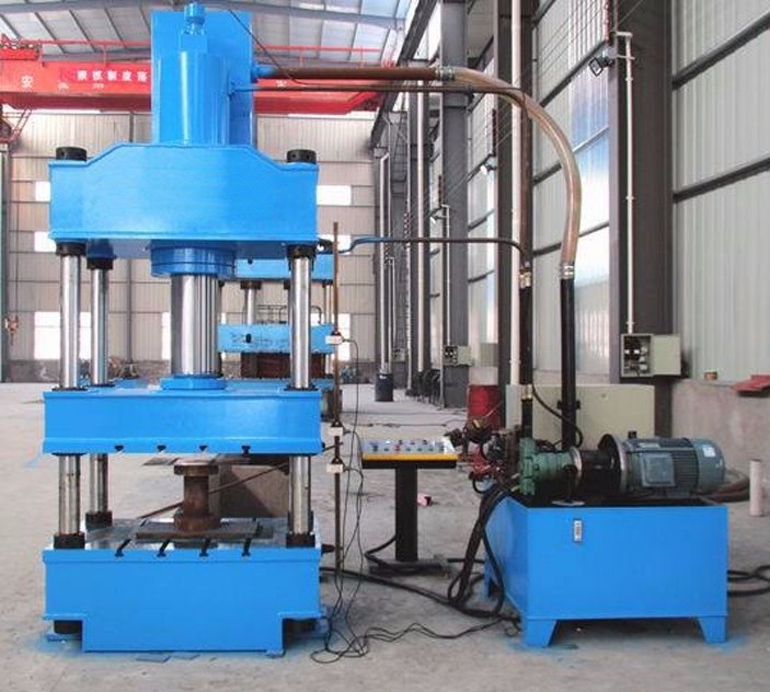 15KW 160 Ton 4 column double action deep drawing hydraulic press