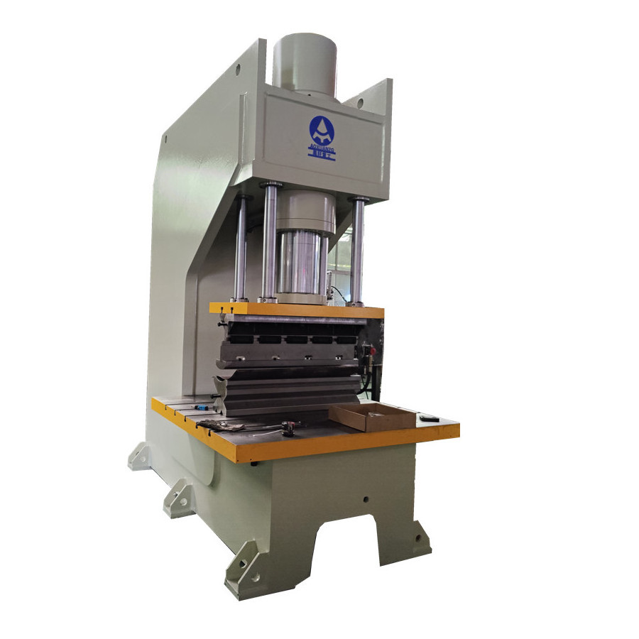 C type  200 ton hydraulic press c frame 1500mm worktable table high speed hydraulic press with bending punch and die