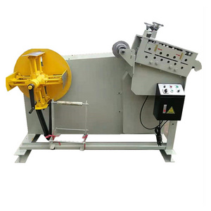 plate sheet Decoiling and straightening machine uncoiler straightener 2 in 1 machine