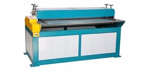 Manufacturer price air duct sheet grooving machine,ventilation duct beader machine,metal sheet trimming beading machine