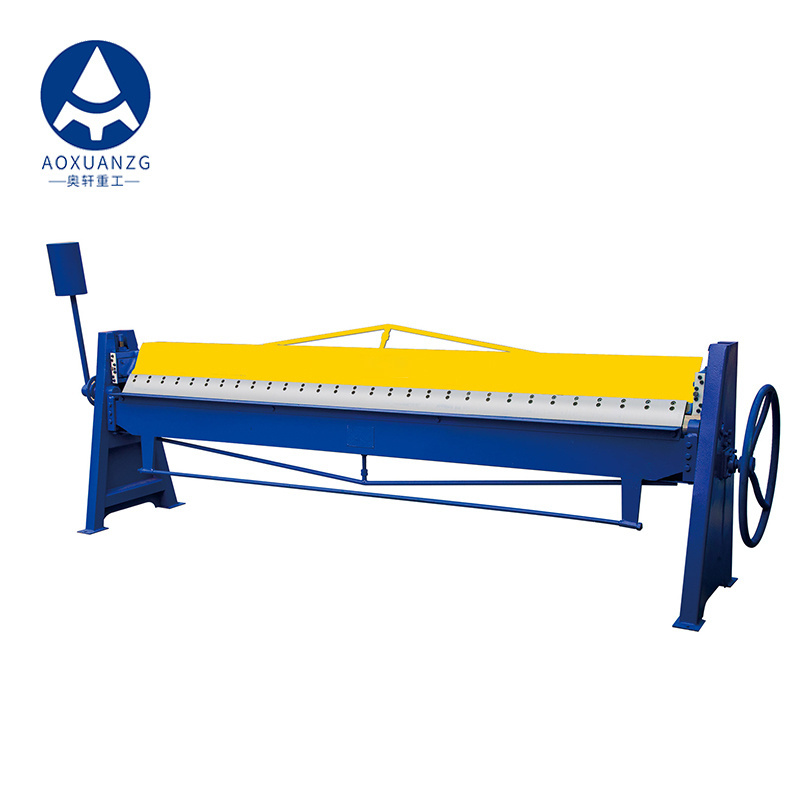 NO POLLUTION hand type sheet metal folding machine manual plate bending machine price