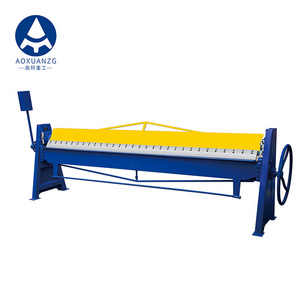 NO POLLUTION hand type sheet metal folding machine manual plate bending machine price