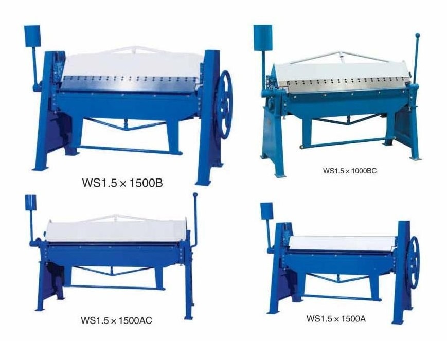 china factory Manual pan and box brake bending folding machine for metal bending