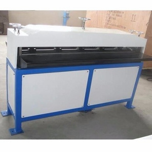 Manufacturer price air duct sheet grooving machine,ventilation duct beader machine,metal sheet trimming beading machine