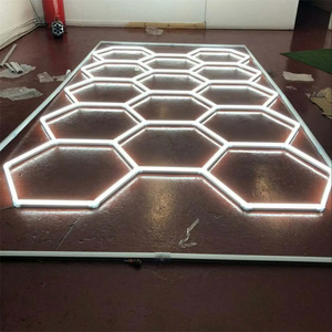 New Arrival Competitive Price Honeycomb Led Light RGB Led Light Ceiling Warehouse And Garage Lamp