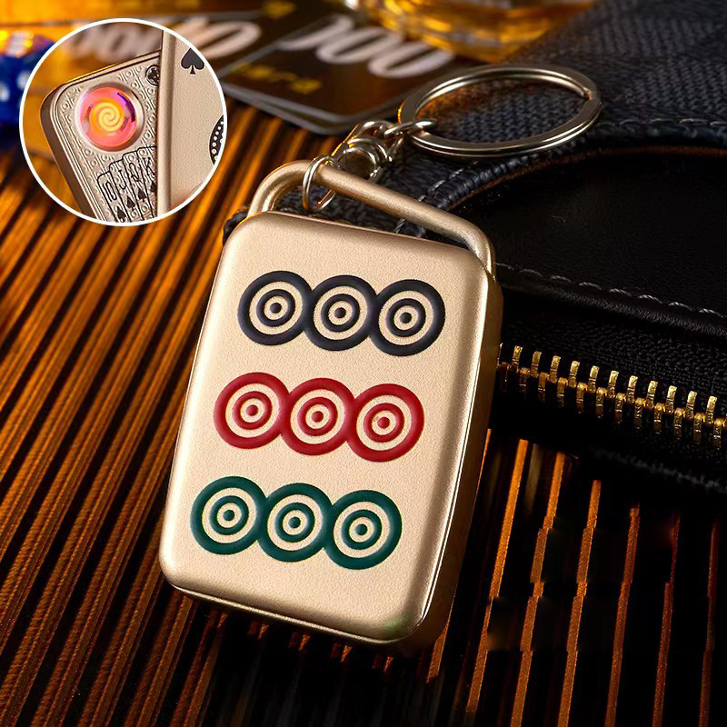 Creative Lighter  Playing Cards Lighter Windproof Metal Lighter Metal Funny Toys For Men smoking