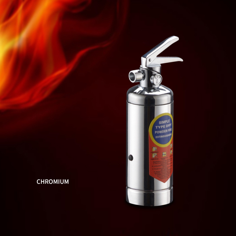 Fire extinguisher lighter open flame inflatable light lighter LED light