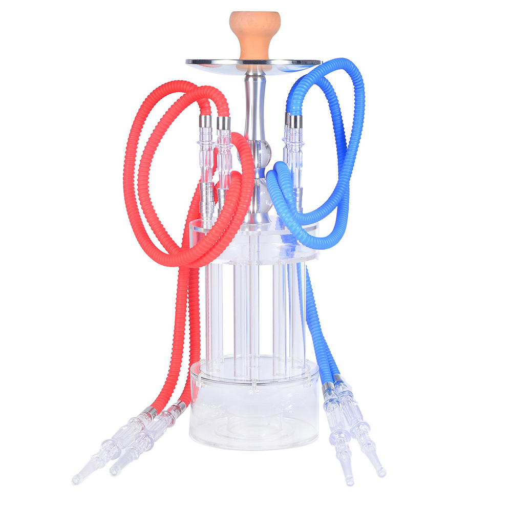 Hot Selling colorful hookah accessories laser LED light sheesha hookah set for Shisha Bar Smoking