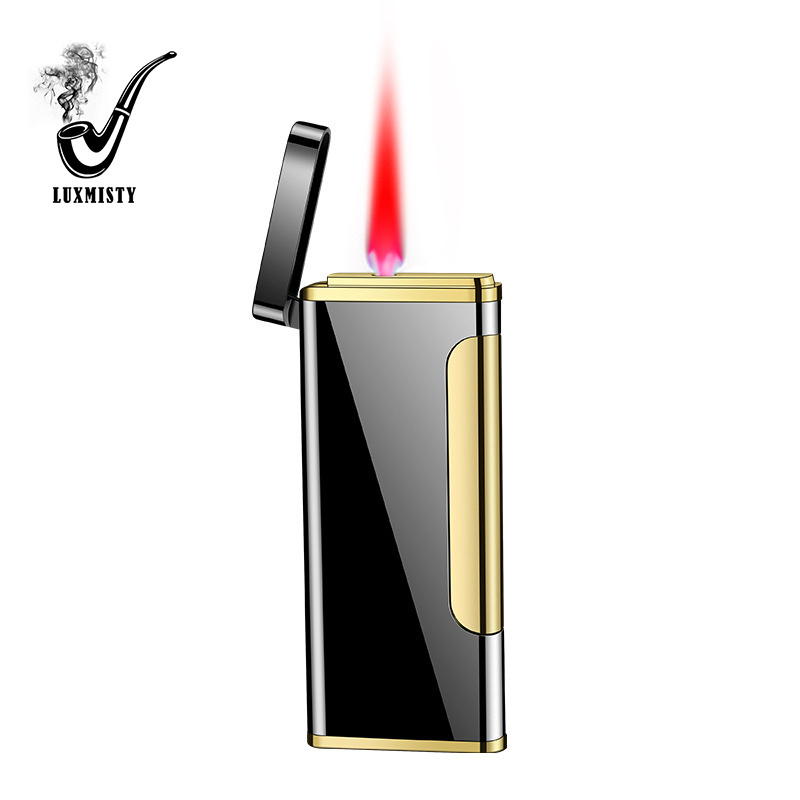 Thin direct impact inflatable lighter side pressure red lighter