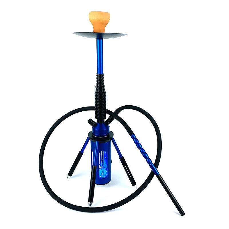 Wholesale New Large Mob Hookah 95cm Tall Pink Ak47 Shisha Hookah Set With Surface Plant Velvet Feel Shipping Nigeria