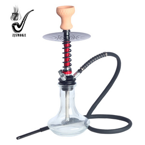 Hot Selling Smoking Accessories Glass Hookah Shisha Hose Cage Set Pots Hookah