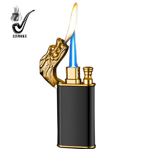 Wholesale Smoking Accessories lighters & smoking accessories Quantity Discount smoke double flame lighter