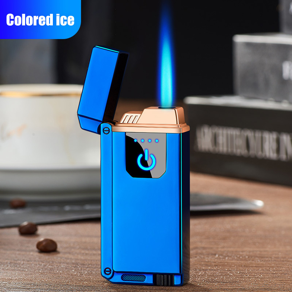 Good quality ebay popular lighters Free Sample fiit tobaccowith USB cigarette case with lighter