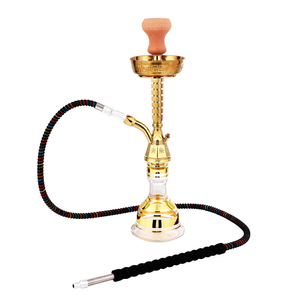 Top sales unique design high quality hubbly bubbly hookah egyptian stainless steel  russian hookah