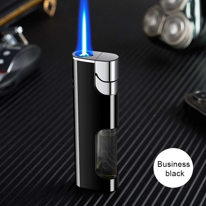 Wholesale Of Long Small Electronic Lighting All-Metal Gift Windproof Gas Lighters Portable Direct-Through Lighters