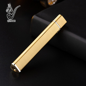 Metal Open Flame Lighter Slim And Compact Grinding Wheel Ignition Gas Lighter Gift Lettering For Women's Lighter