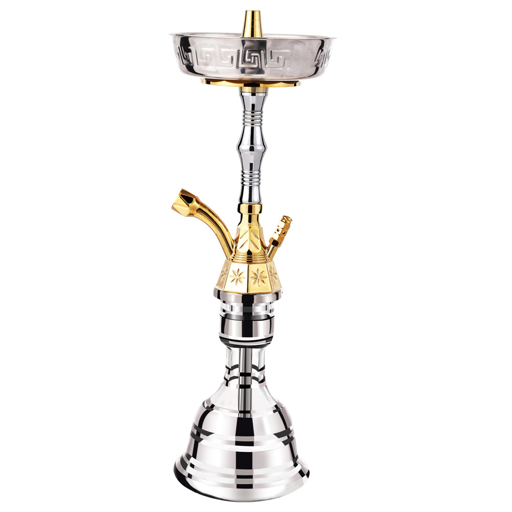 2023 Hot Selling PC and uv printing logo stainless steel gravity hookah