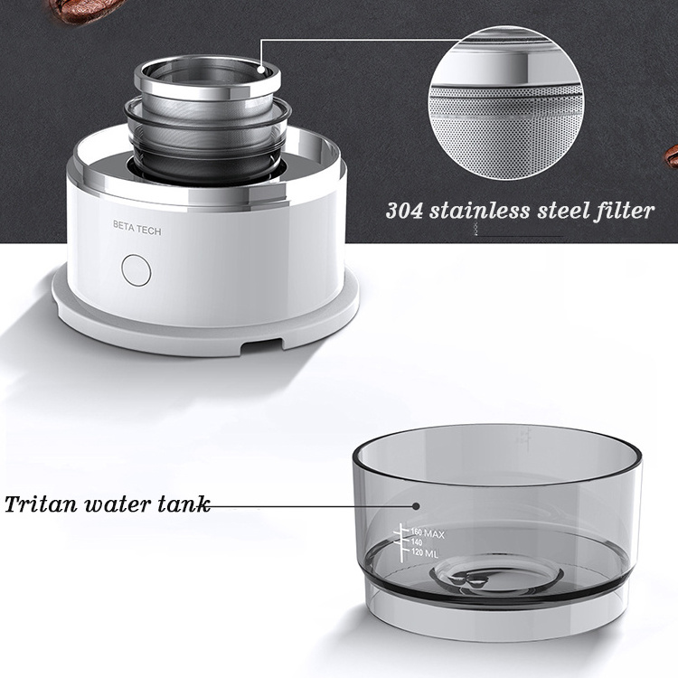 Mini coffee machine coffee bubbler mill automatic hand drip cold brew french press coffee maker