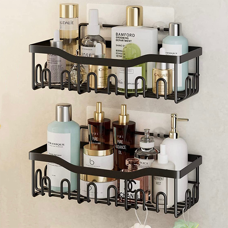 Bathroom Storage Cabinet wall Shelf Organizer Hanging Standing Metal Wire Spice Rack Shelf